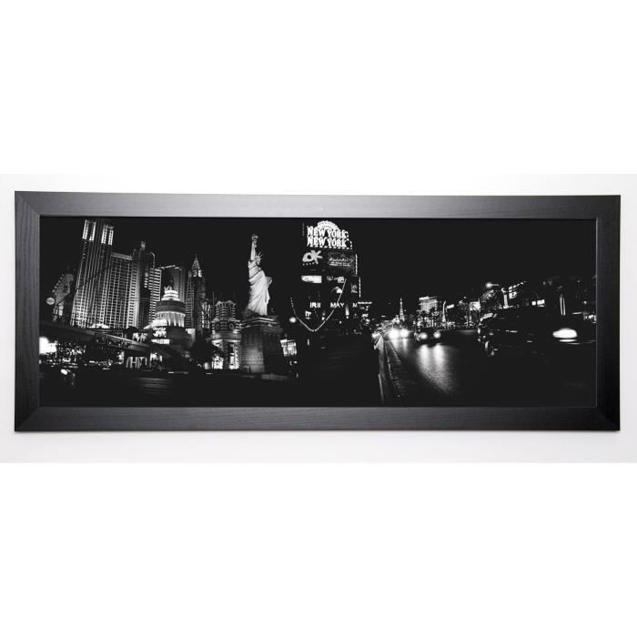 CALLU FRÉDÉRIQUE Image encadrée Vegas I 40x102 cm Gris