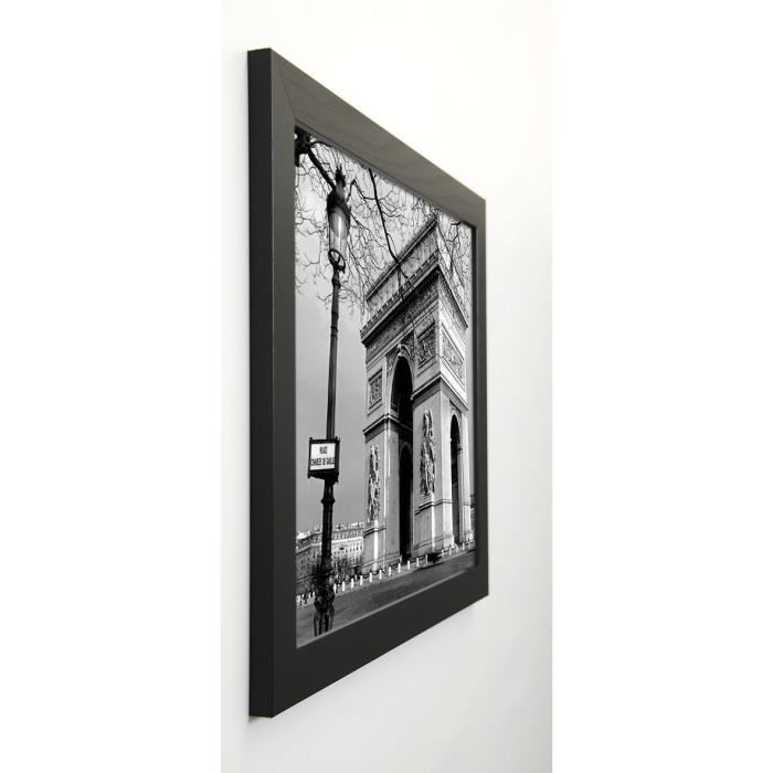 CARRARA ANTOINE Image encadrée L'Arc de Triomphe déserté - 47x57 cm - Gris