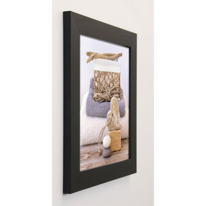 CHATELAIN SONIA Image encadrée Love Spa 37x37 cm Beige