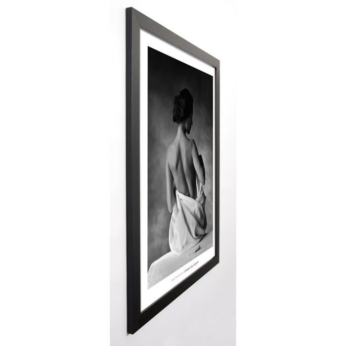 COIGNY Image encadrée Modesty 67x87 cm Gris