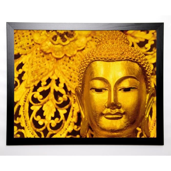 F.ROMITI Image encadrée Chatuchak Buddha 67x87 cm Or