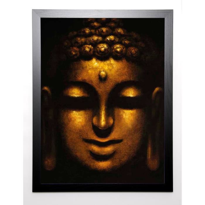 GALERIE Image encadrée Buddha (Mahayana) 67x87 cm Or