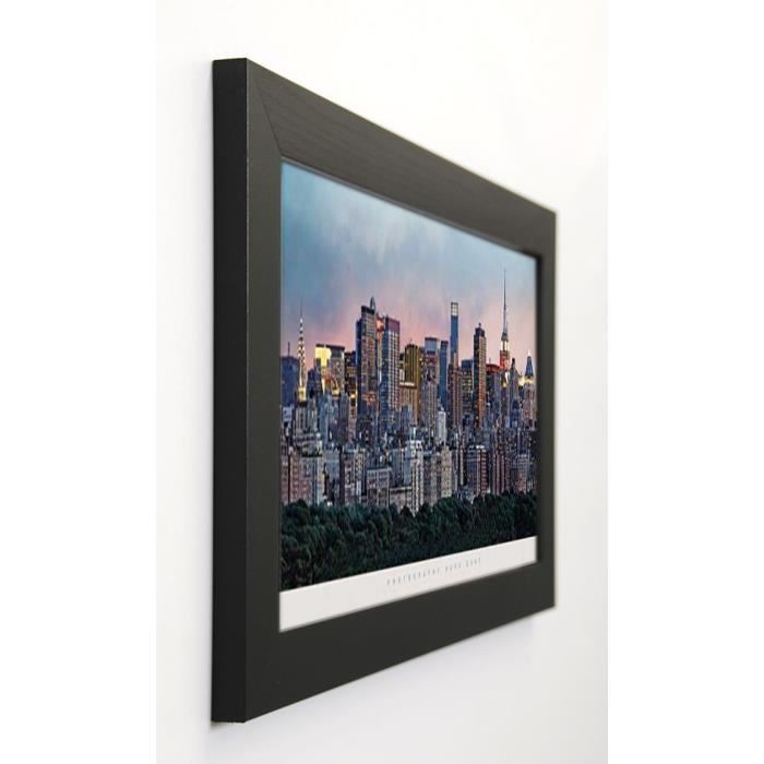 GANS Image encadrée New York Skyline 29,7x57 cm Multicolore