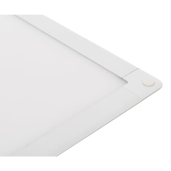 Plafonnier dalle LED - Blanc chaud - L 120 x l 30 cm