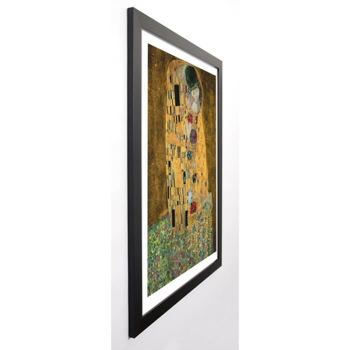 KLIMT Image encadrée Der Kuss 67x87 cm Multicolore