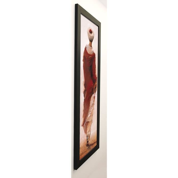 LETESTU YANN Image encadrée Bédouin rouge 40x102 cm Rouge