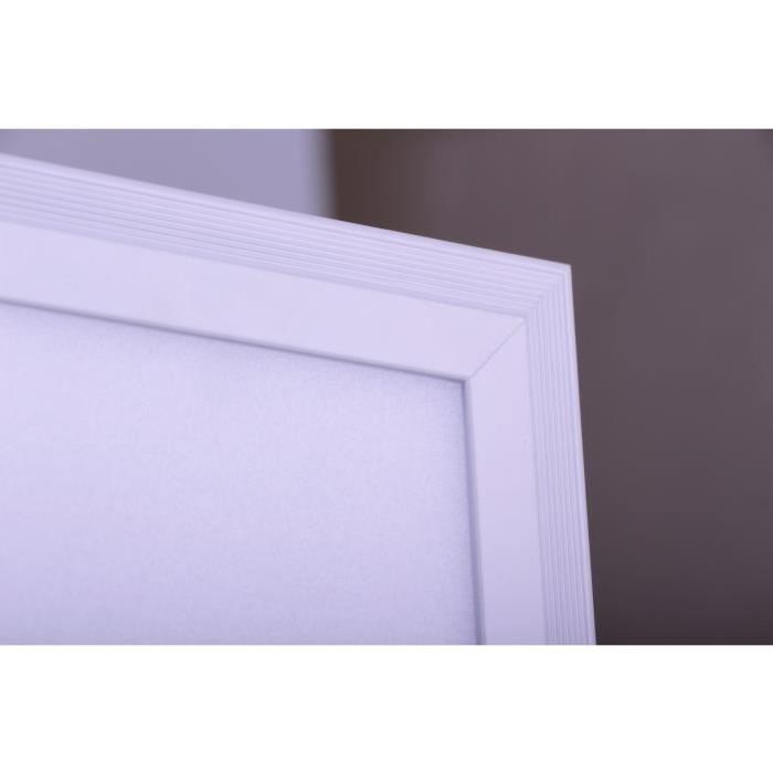 Plafonnier dalle LED - Blanc neutre - L 120 x l 30 cm