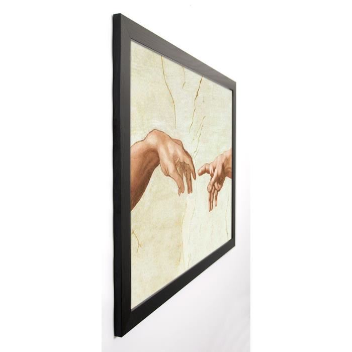 MARTIN Image encadrée Michelangelo The Creation 67x87 cm Beige