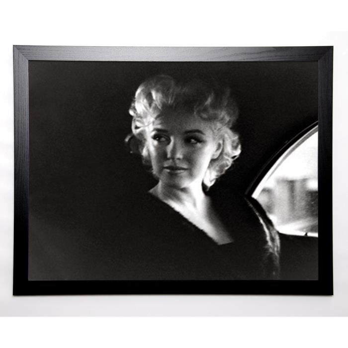 OCHS Image encadrée Marilyn 67x87 cm Noir