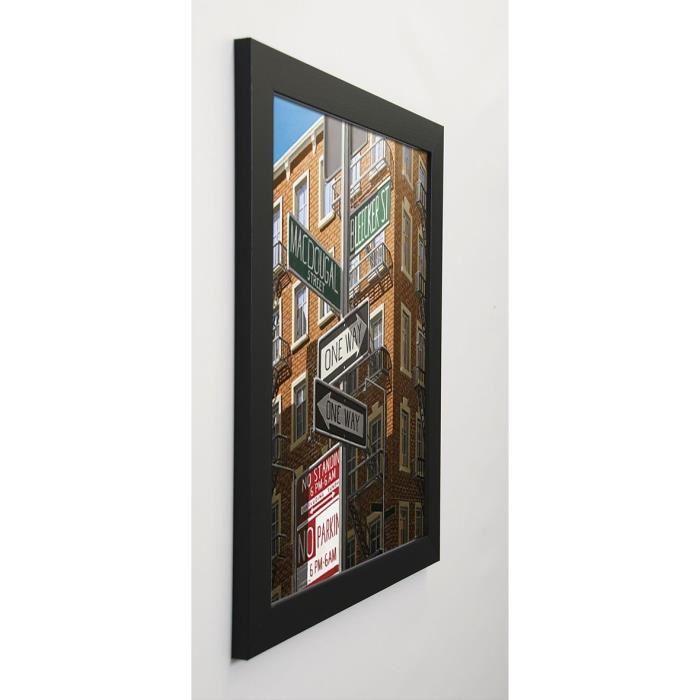 PEYRET ERIC Image encadrée Bleecker Street - 47x57 cm - Marron