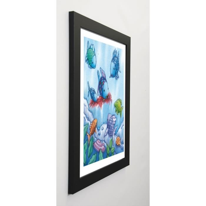 PFISTER Image encadrée The Rainbow Fish V - 47x57 cm - Multicolore