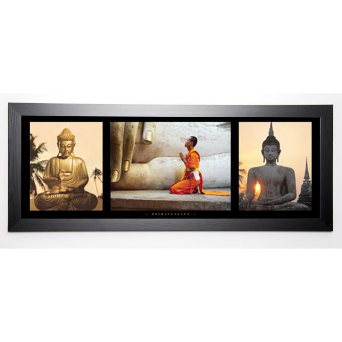 PHOTOGRAPHY COLLECTION Image encadrée Spirituality 40x102 cm Jaune