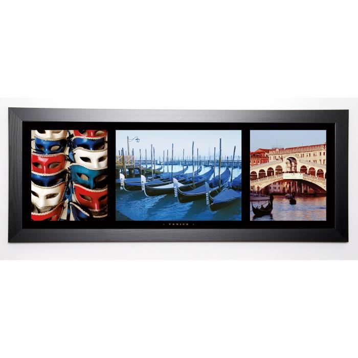 PHOTOGRAPHY COLLECTION Image encadrée Venice 40x102 cm Multicolore