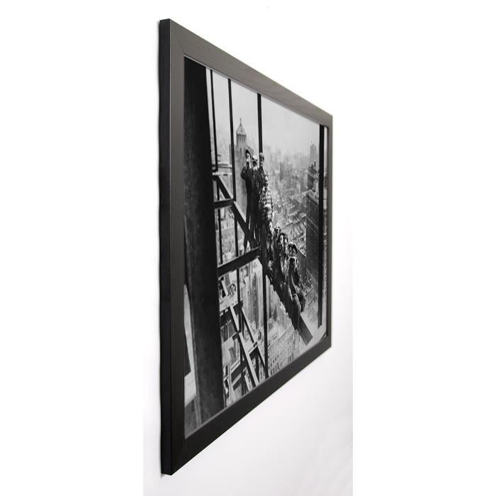 PHOTOGRAPHY COLLECTION Image encadrée Life on Top 67x87 cm Gris