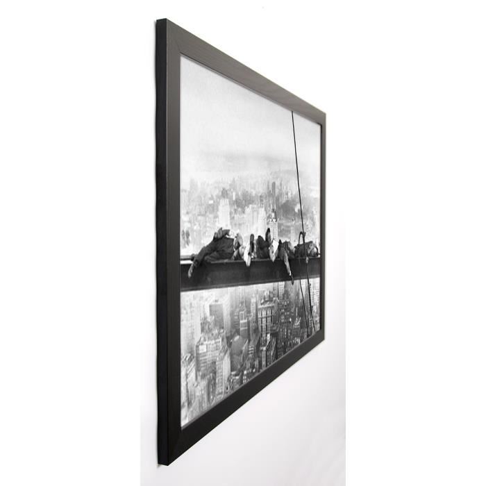 PHOTOGRAPHY COLLECTION Image encadrée Sleeping above Manhattan 67x87 cm Gris