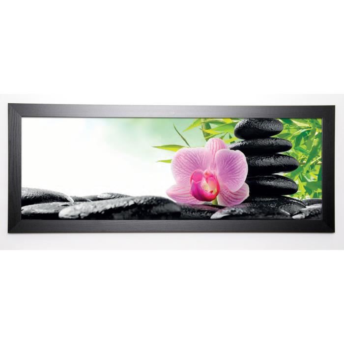 PHOTOGRAPHY COLLECTION Image encadrée Spa Concept 1 40x102 cm Rose