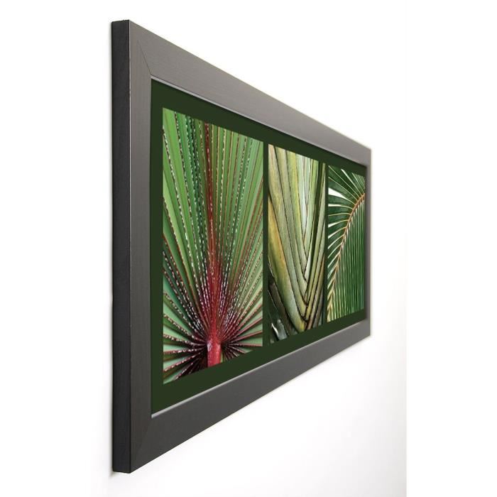 PINSARD LAURENT Image encadrée Palmiers 40x102 cm Vert