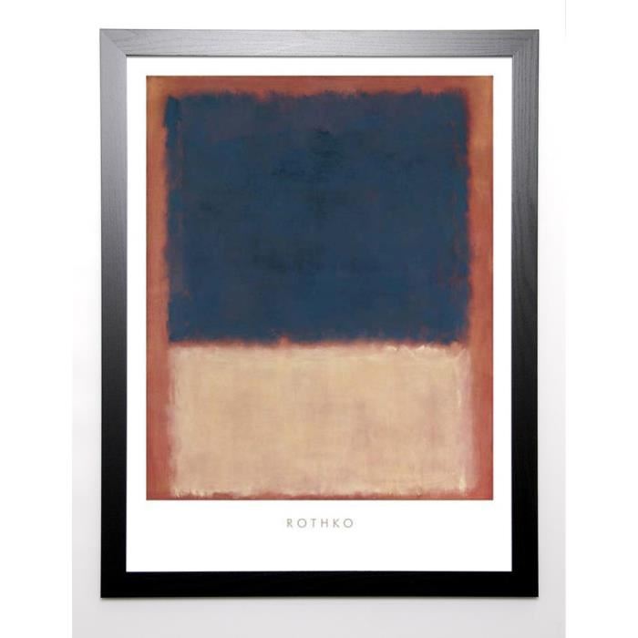 ROTHKO Image encadrée No. 203, 1954 67x87 cm Multicolore