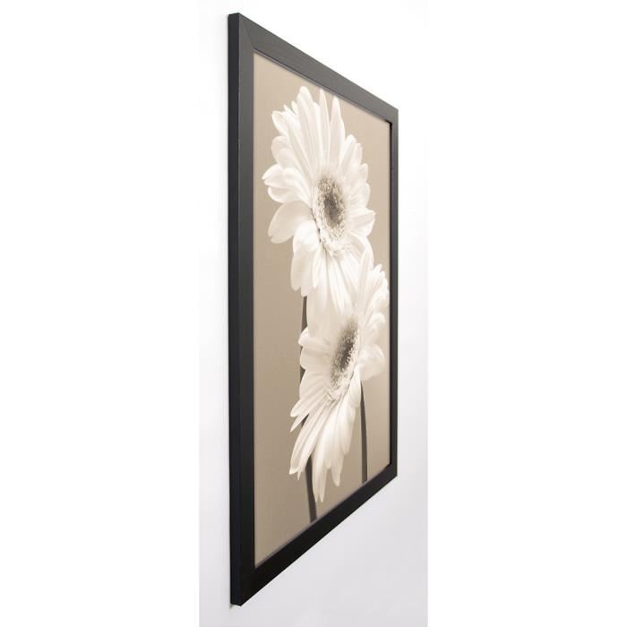 SHARP Image encadrée Two Daisies 67x87 cm Beige