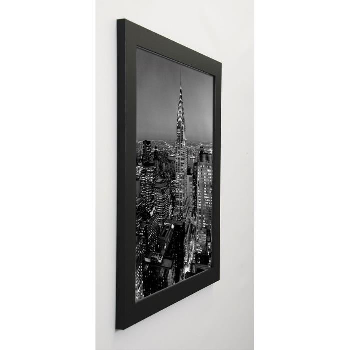 SILBERMAN Image encadrée Chrysler Building - 47x57 cm - Gris