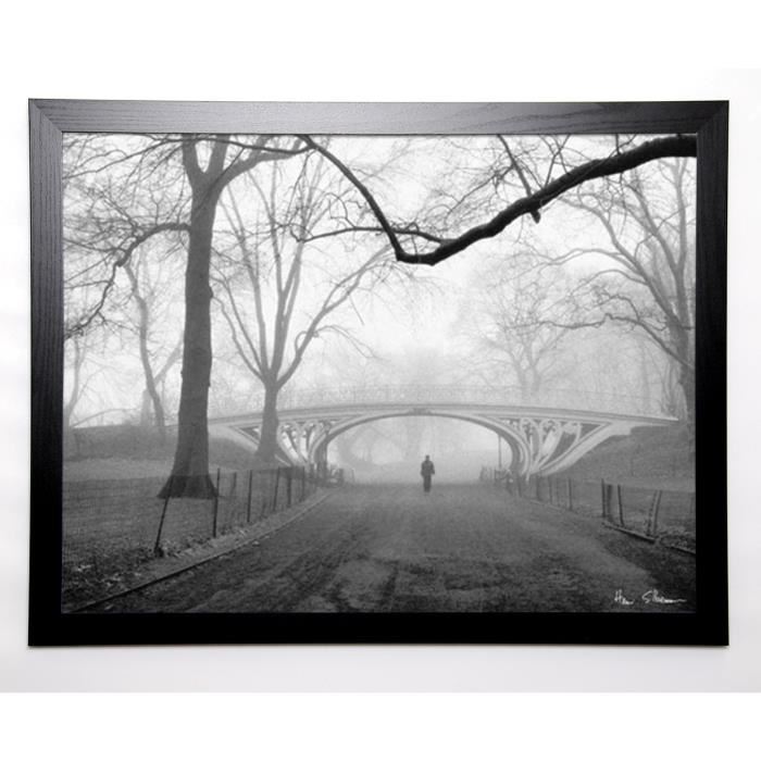 SILBERMAN Image encadrée Gothic Bridge 67x87 cm Gris