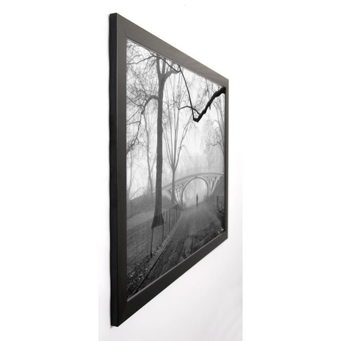 SILBERMAN Image encadrée Gothic Bridge 67x87 cm Gris