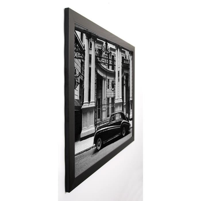 SILBERMAN Image encadrée Rolls Royce 67x87 cm Noir