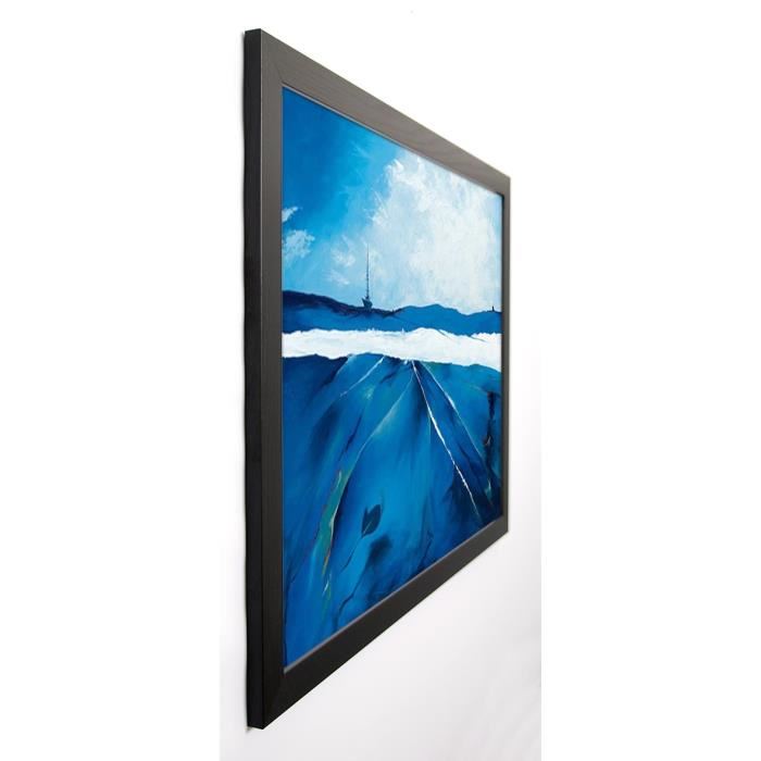 TAIT Image encadrée Incandescent Seascape 67x87 cm Bleu