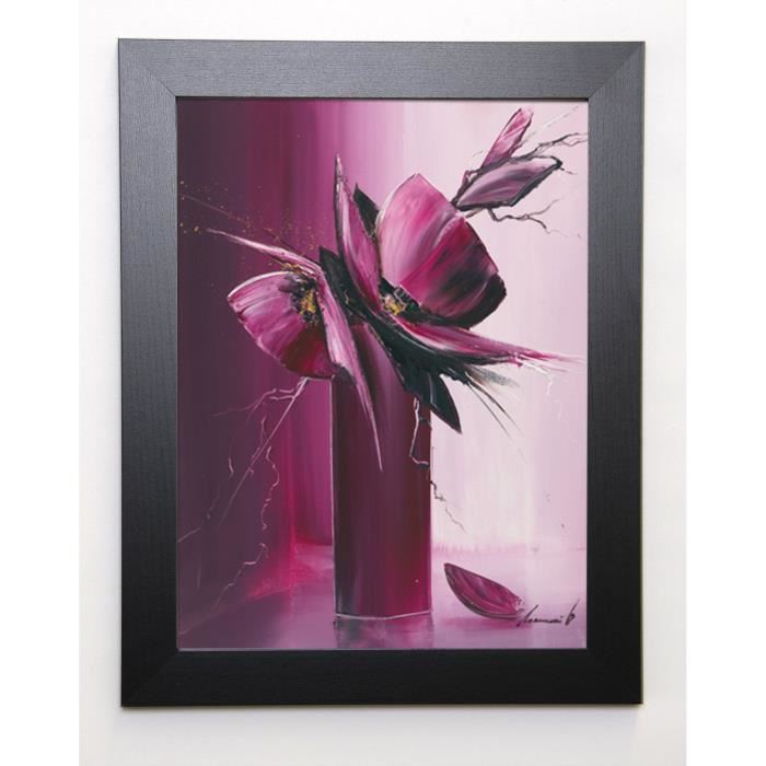 TRAMONI OLIVIER Image encadrée Envol 37x47 cm Rose