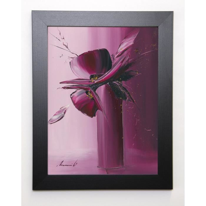 TRAMONI OLIVIER Image encadrée Pétales 37x47 cm Rose