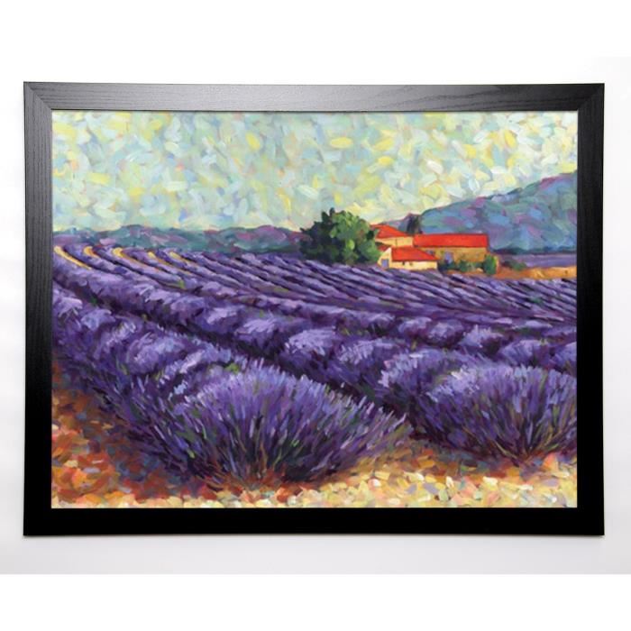 WESTWOOD Image encadrée Lavender Fields II 67x87 cm Violet