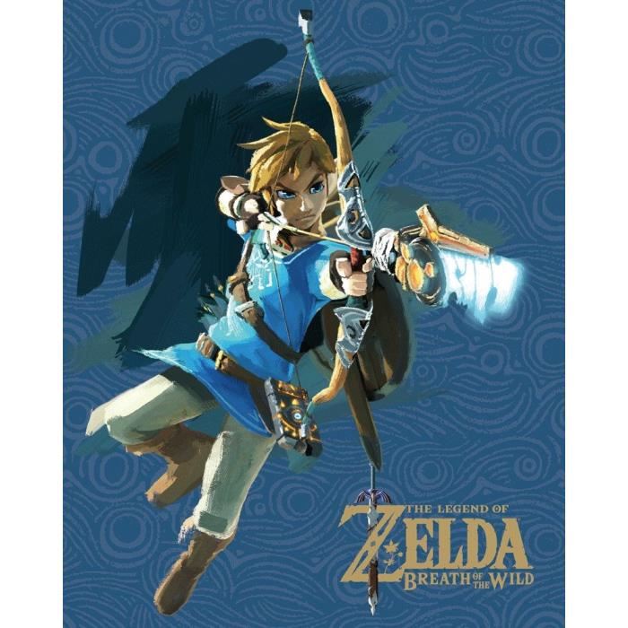 PYRAMID Cadre Zelda of wild 3D - Lenticulaire - Link
