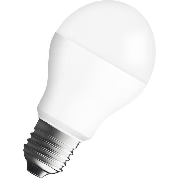 NEOLUX Ampoule LED E27 standard dépolie 9,5 W équivalent a 60 W blanc chaud