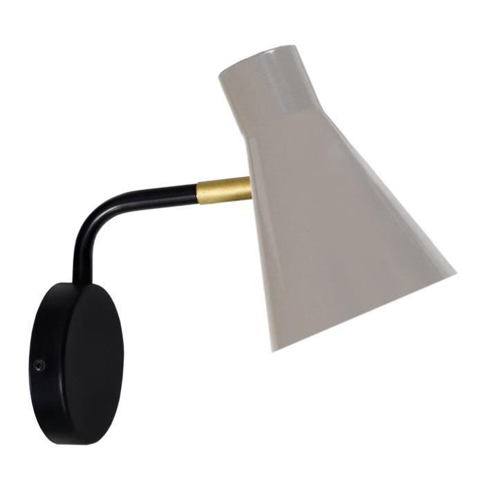 Applique Funnel - Métal taupe - E14 40W