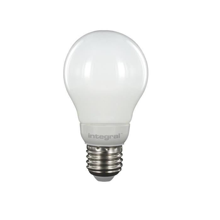 INTEGRAL LED Lot de 2 ampoules classic globe E27 5,5 W équivalent a 40 W 2700 K 470 lm