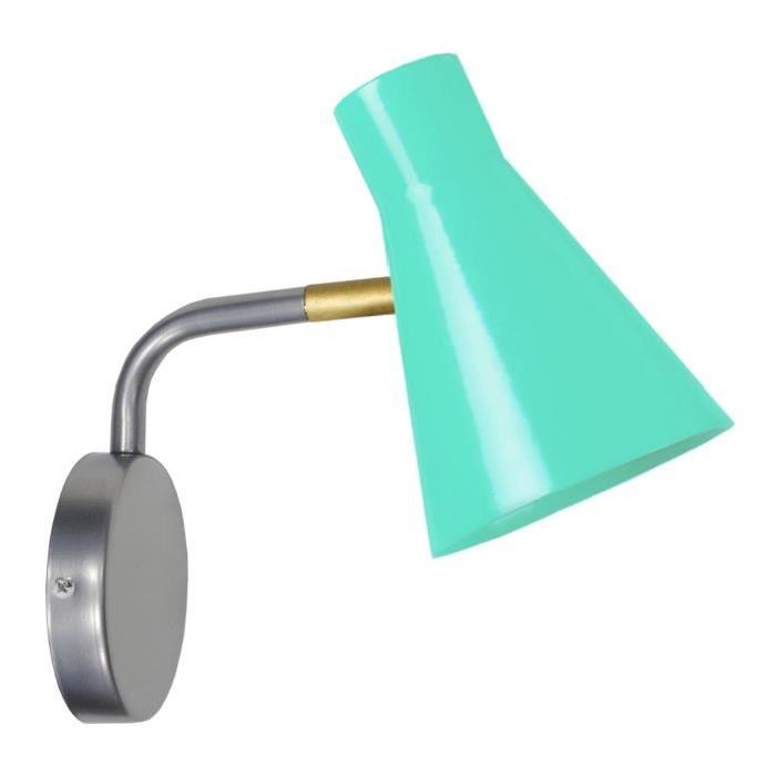 Applique Funnel - Métal turquoise - E14 40W