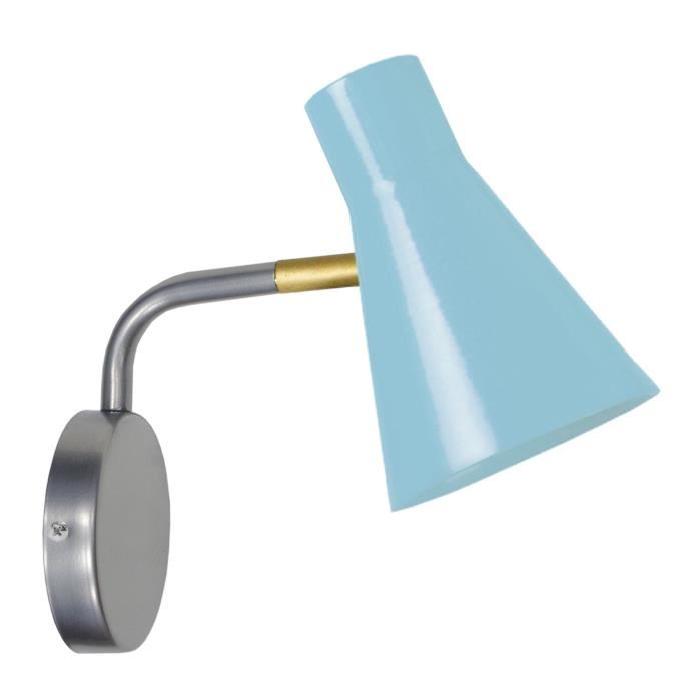 Applique Funnel - Métal bleu ciel - E14 40W