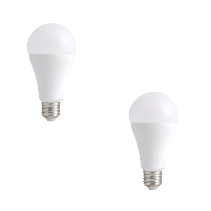 SYLVANIA Lot de 2 ampoules LED Toledo standard GLS E27 11 W équivalent a 75 W