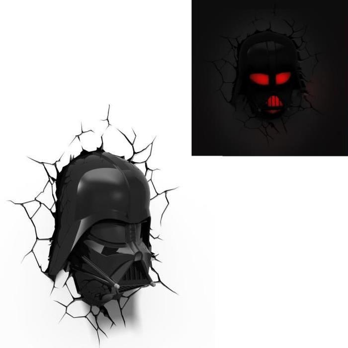 STAR WARS Lampe Décorative 3D Dark Vador