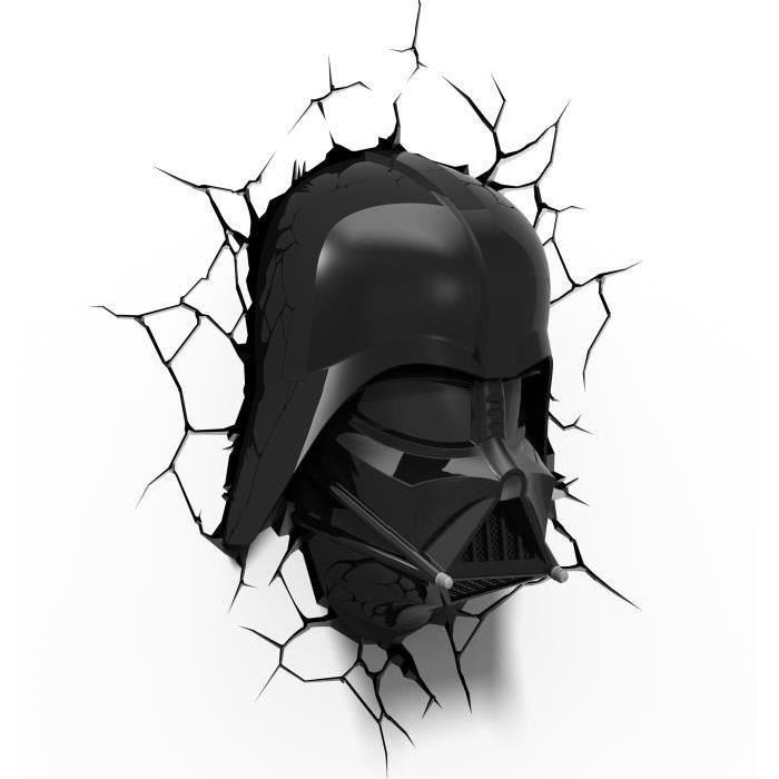 STAR WARS Lampe Décorative 3D Dark Vador