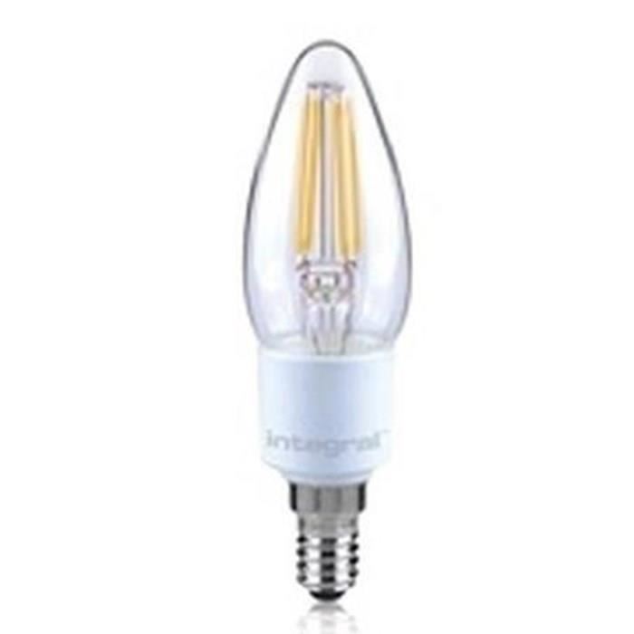 INTEGRAL LED Ampoule flamme E14 filament 420lm 4,5W équivalent a 36W dimmable