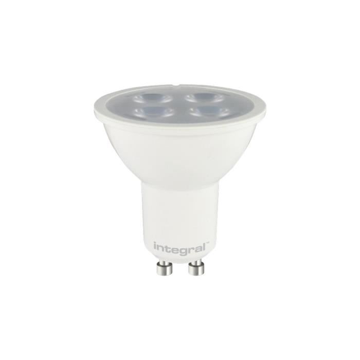 INTEGRAL LED Ampoule Spot GU10 5W équivalent a 50W 2700K 380lm