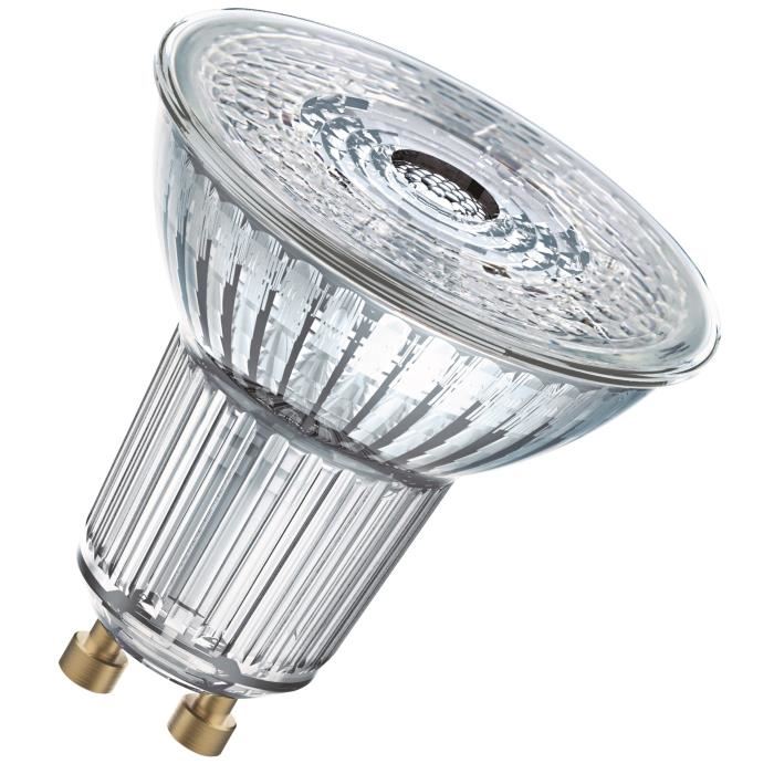 OSRAM Ampoule Spot LED PAR16 GU10 7,2 W équivalent a 80 W blanc froid dimmable