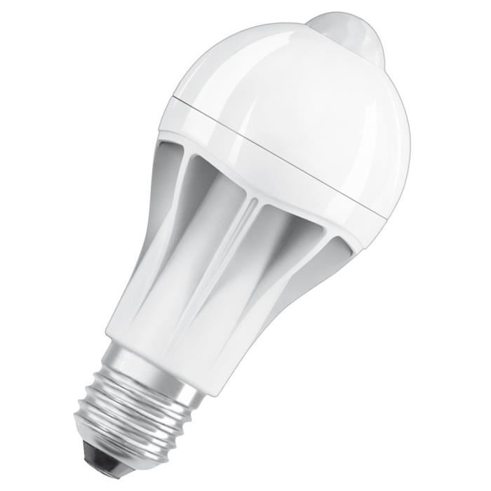 OSRAM Ampoule LED Star + Motion Sensor E27 standard 11,5 W équivalent a 75 W blanc chaud