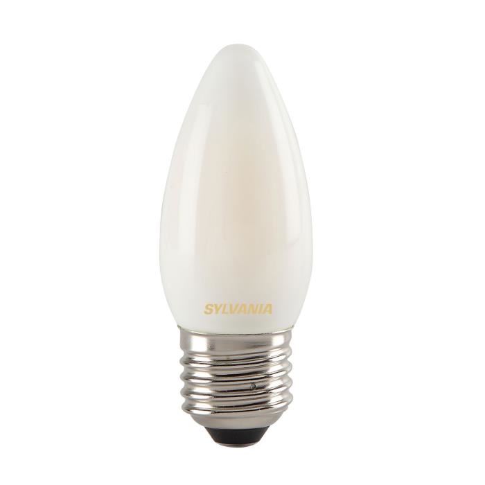 SYLVANIA Ampoule LED a filament Toledo RT Candle E27 4W équivalence 35W