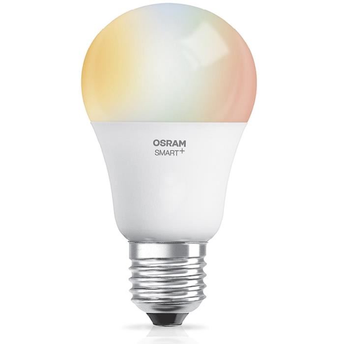 OSRAM SMART+ Apple Homekit Ampoule connectée LED E27 couleur RGBW 60 W dimmable