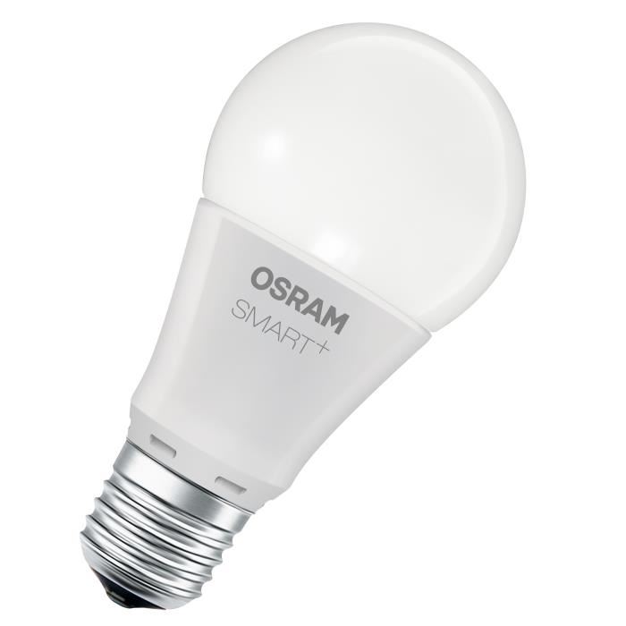 OSRAM SMART+ Ampoule connectée LED E27 10 W équivalent a 60 W couleur RGBW