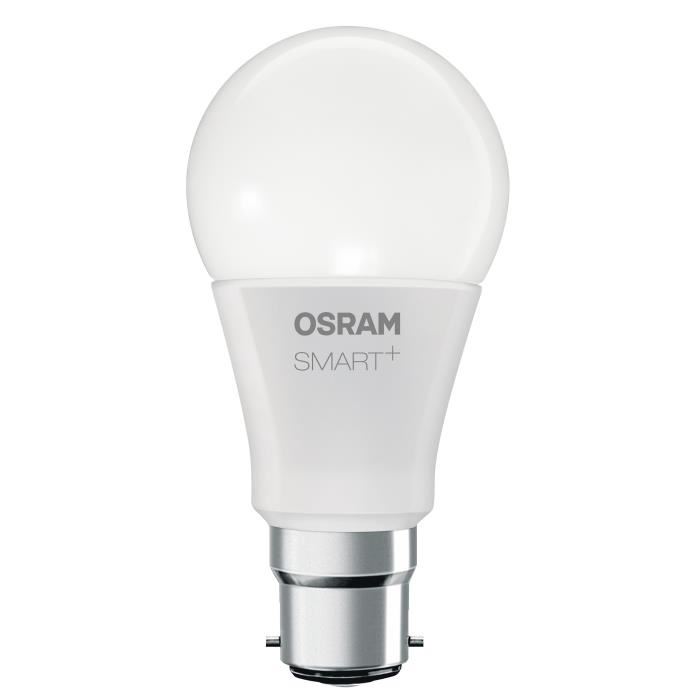 OSRAM SMART+ Ampoule connectée LED B22 10 W équivalent a 60 W couleur RGBW