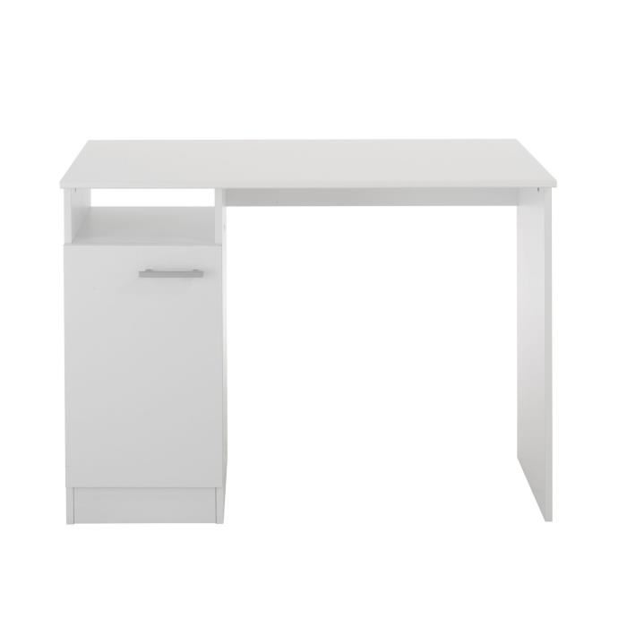 ESSENTIELLE Bureau classique décor blanc megeve - L 100 cm