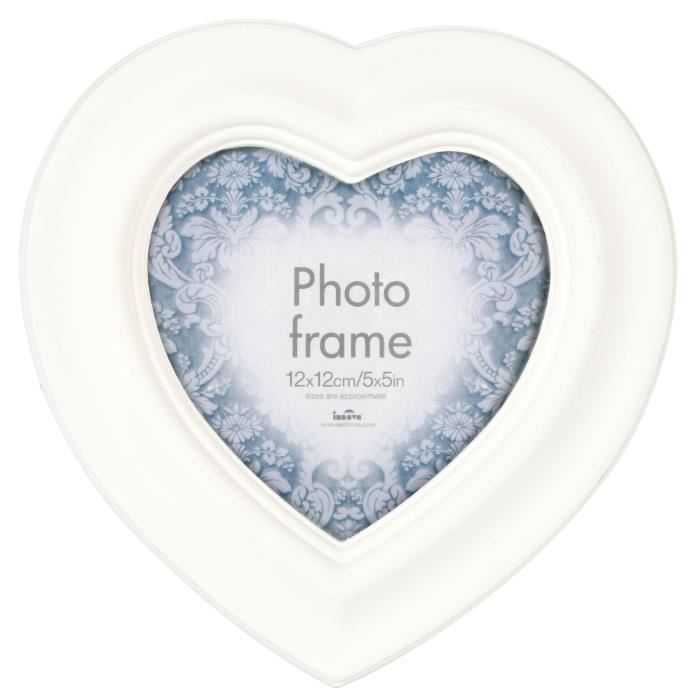 Cadre photo Heart - Bois - Coeur - 12 x 12 cm